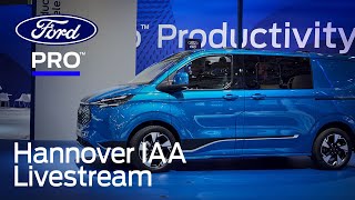 Ford Pro  Hannover IAA  Press Conference [upl. by Lissie]