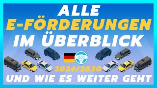 🔌 Alle EMobilitätsförderungen in Deutschland im Check  BAFA THG Entgeltumwandlung KFZSteuer [upl. by Irv]