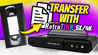 Digitize Analog Video with RetroTINK 4K amp 5x [upl. by Barbaresi]