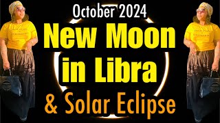 New Moon in Libra amp Solar Eclipse Meaning Energy What to Do Journaling Crystals Herbs amp More [upl. by Esch28]