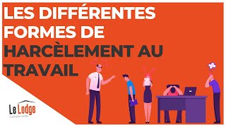 Harcèlement au travail  quelles sont les différentes formes [upl. by Aicram]