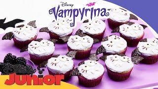 Vampyrina RECEPT  Vampyrina muffins  Disney Junior Sverige [upl. by Ellirpa630]