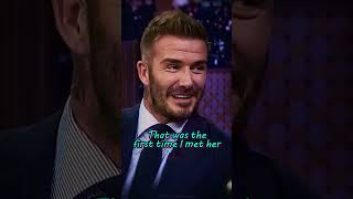 How David Beckham met Victoria [upl. by Hijoung]