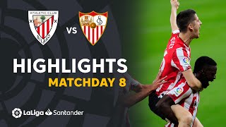 Highlights Athletic Club vs Sevilla FC 21 [upl. by Dlanigger]