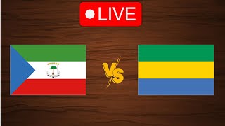 🔴 Live Equatorial Guinea vs Gabon  Live Play By Play Scoreboard [upl. by Alusru791]