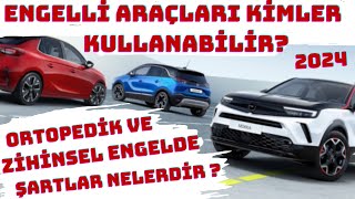 Engelli Raporlu Araçları Kimler Kullanır  İl Dışına Çıkılır mı Araç Yakalanırsa Cezası Nedir ötv [upl. by Nayra]