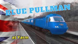 Trains at Yarm including Blue Pullman HST 9 March 2022 [upl. by Joab]