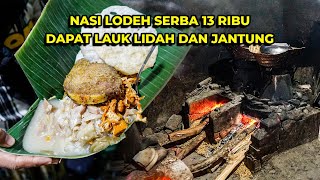 NASI LODEH LEGEND HARGA 8 RIBU LAUK LIDAH DAN JANTUNG PALING CEPET HABIS [upl. by Turtle]