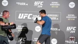 UFC 204 Gegard Mousasi Open Workout [upl. by Phillada36]