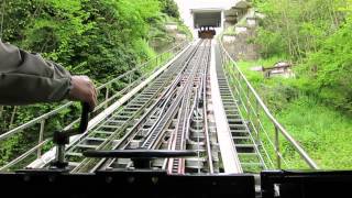 Standseilbahn 170001 Fribourg Neuveville  Fribourg St Pierre  Funiculaire [upl. by Newlin]