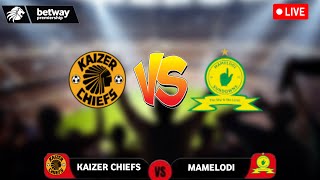 Kaizer Chiefs vs Mamelodi Sundowns  Dstv Premiership 2024 [upl. by Ynnavoig]