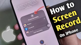 iPhone How To Record Your iPhone Screen  Record Gameplay Videos etc [upl. by Brita]