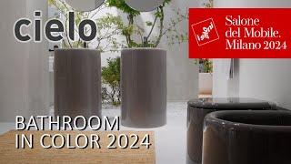 New Ceramica Cielo 2024 sanitary ware at Milan Salone [upl. by Mccollum101]