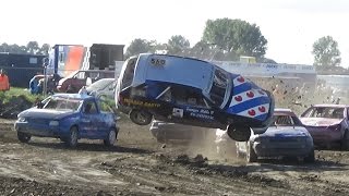 Crashes Autocross Winsum 26092015 [upl. by Hepsibah580]