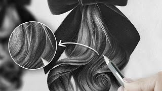 The ONLY Indentation Technique you ever NEED to Draw Wavy Hair [upl. by Ralston73]