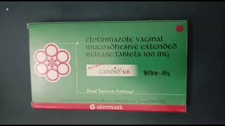 CandidV6 Tablet  Clotrimazole Vaginal Tablet  Clotrimazole 100mg Tablet  Candid V6 Tablet Uses [upl. by Spiros766]