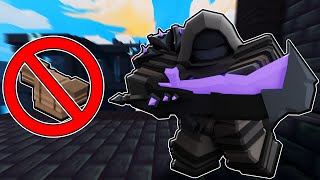 Roblox Bedwars But I Used Barbarian Kit With No Armor Full Gameplay [upl. by Llennor]