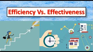 Key Difference Between Efficiency and Effectiveness With Example [upl. by Akirdna379]