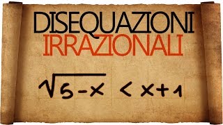 Disequazioni Irrazionali [upl. by Suruat217]