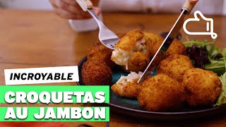 Les fameuses Croquetas au jambon Serrano [upl. by Oimetra]