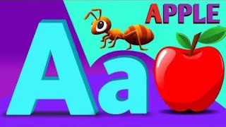 apple video  phonics song toddlers kids song  a for apple [upl. by Fidelia566]