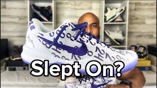 How Good Is The Kobe 8 Protro Court Purple  Unboxing [upl. by Ecnarrot608]