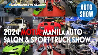 2024 Motul Manila Auto Salon and Sport Truck Show  Manila’s finest cars SUVs and trucks show off [upl. by Eldrida526]