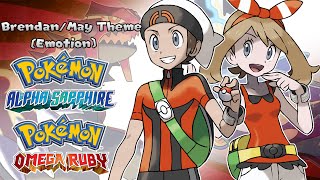 Pokémon Omega Ruby amp Alpha Sapphire  Brendan amp May Emotion HQ [upl. by Hanauq]