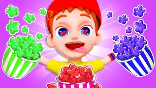 This Is Popcorn Song 😍  Kids Songs [upl. by Gabor]