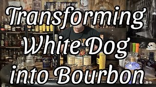 125 PROOF WHITE DOG and toasted oak chips Delicious BOURBON 🥃 surfacearea [upl. by Maher]