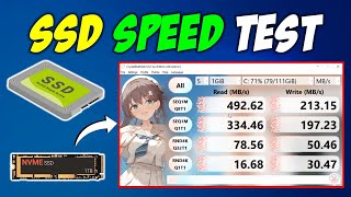 How to Check SSD Speed in Windows 11  SSD Read or Write Speed Test [upl. by O'Carroll340]