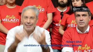 Robert Silva candidato a vice presidente Partido Colorado [upl. by Free]