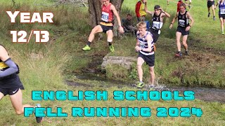 Y1213 English Schools Fell Running Championship 2024 [upl. by Ternan]