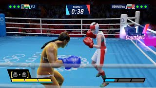 female vs female boxing 104 [upl. by Evelyn]