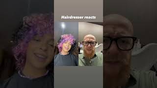 Hairdresser reacts to an amazing color transformation [upl. by Bertrand]