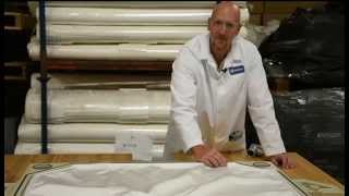 Installing a Gasketed Filter Cloth on Evoqua’s Filter Press [upl. by Trik]