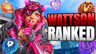 High Level Wattson Ranked Gameplay  Apex Legends No Commentary [upl. by Yendor395]