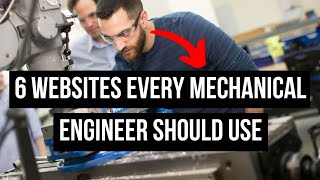 Top 6 Super Useful Websites For Mechanical Engineers 🛠 [upl. by Arsi700]