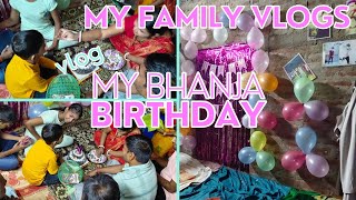 Mera Bhanja Ka birthday special Vlog 🫣 [upl. by Lunsford]