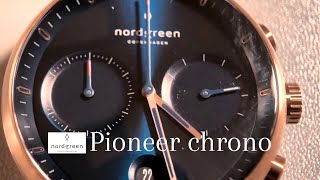 Nordgreen Pioneer Chronograph Watch Review [upl. by Hines]