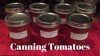 Canning Tomatoes  Raw Pack [upl. by Ttenna570]