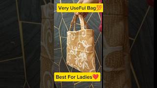 Tote bag How to Stitch shorts shortsfeed shortvideo youtubeshorts totebag musatime9174 [upl. by Yrannav]