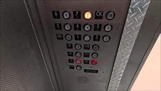 Montgomery Kone Service Elevators  Marriott Hotel  Tampa Intl Airport  Tampa FL [upl. by Aniv]