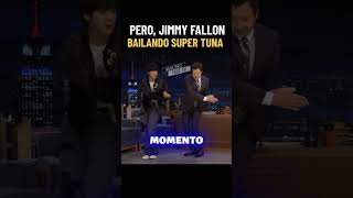 Jin le enseña a Jimmy Fallon a bailar Super Tuna amazingfulltv jinbtshappy bts jinjimmyfallon [upl. by Floro149]