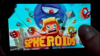 Spheroids on ps vita review and gameplay [upl. by Ynoyrb]