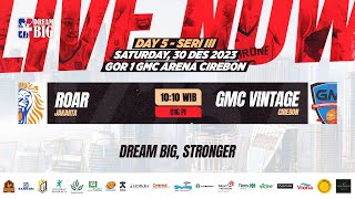 LIVE BRImo FSTVL YBA WINTER 2023 ROAR JAKARTA VS GMC VINTAGE U16PI [upl. by Misha]