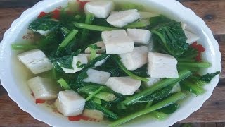 How To Make Fish Ball Soup With Lettuce  Healthy Cambodian Soup  Food In Asia [upl. by Ilesara378]