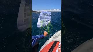 rowed a boat with parachute in sea shortsvideo bangla [upl. by Lupee]