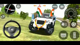 dollar song sidhu musewala real indian New Green Modified Thar Car Village offroad driving gameplay [upl. by Vasilis]