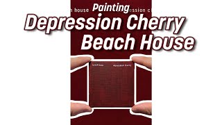 Beach House “Depression Cherry”  Mini canvas acrylic painting [upl. by Sullivan430]